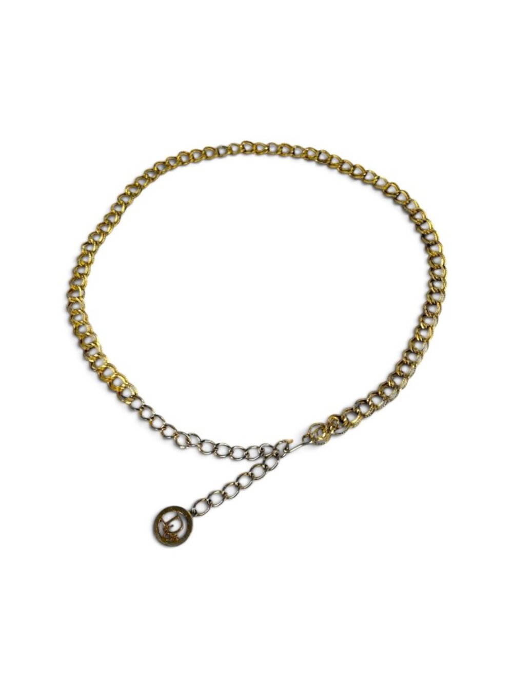 Dior Vintage Chain Belt Gold